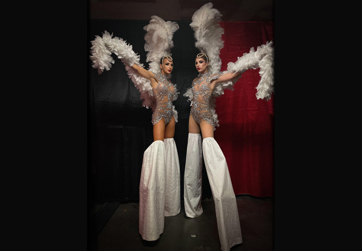 Échassier burlesque baroque