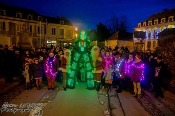 Échassier lumineux Lausanne