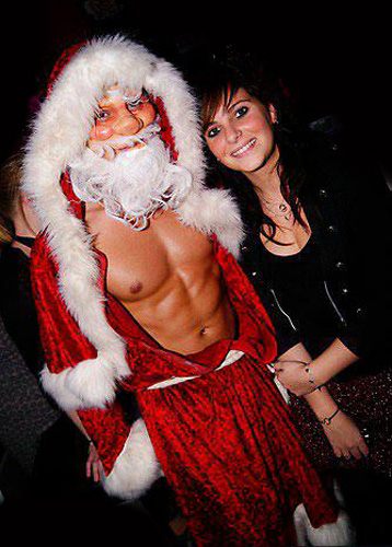 Gogo danseur Suisse Thème Noël