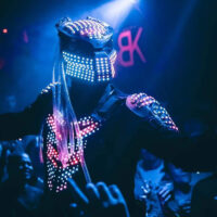 Robot LED événement Genève