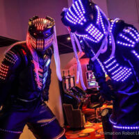 Robot LED Genève