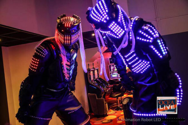 Robot LED Genève