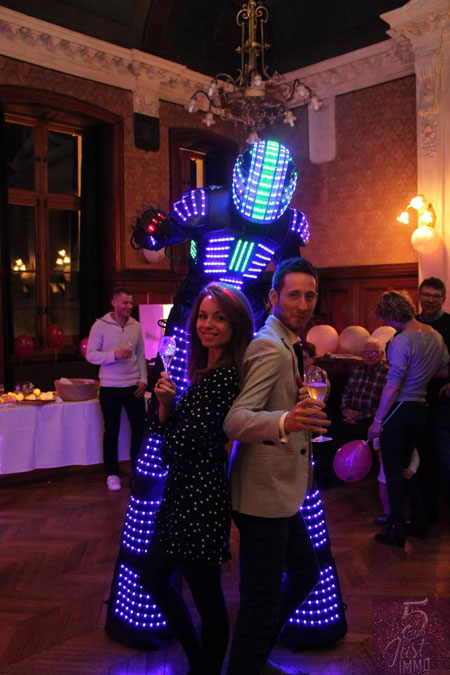 Robot LED Montreux
