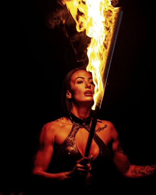 Spectacle de feu Vaud