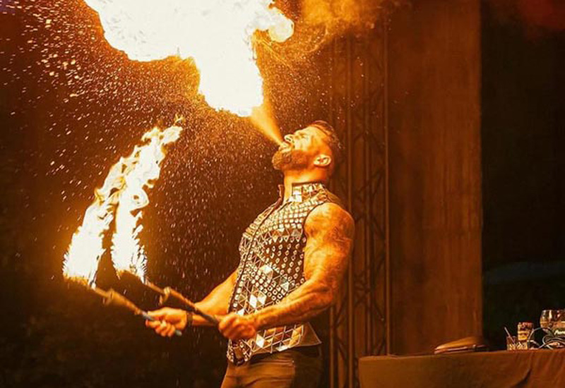 Spectacle de feu Suisse