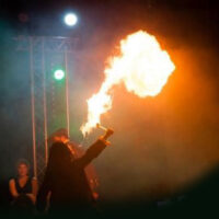 Cracheur de feu mariage Genève