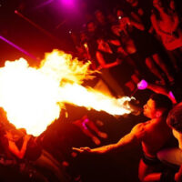 Spectacle cracheur de feu Genève