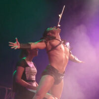 Spectacle torche de feu Suisse